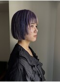 バイカラーボブ