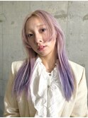 ホワイトラベンダー グラデーションカラー【須田】