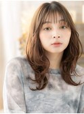 大人ガーリー小顔くびれカールレイヤーカットc6大宮20代30代40代