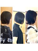 ツヤ髪ショート