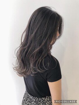 エイクス ヘア デザイン×美髪クリニック 千葉(AQs hair design) ミディアムヘア/暗めカラー/グランマッシュ/千葉/千葉駅