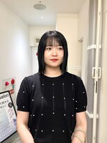 ラブハーツアンドビー 梅田EST(luve heart's And Be) 黒髪にもきまるボブ