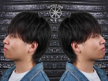 バーバーショップ ネオ セカンド(BARBERSHOP NEO2nd)の写真/<メンズカット+シェービング+眉カットが¥4000~>本格バーバーで最旬パーマやフェードに挑戦できる!