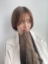 エクリ シセイドウ 麻布十番店(equri×SHISEIDO)&nbsp;【麻布十番】ボブスタイル