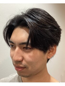 メンズノーク(Men's nork) フェザー、センターパート