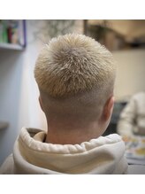 アンサ 長岡天神店(ANSA)&nbsp;スキンフェード ×ハイトーン坊主