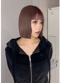 【パツボブ×暖色】