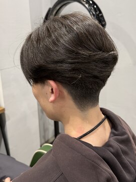 ガイ ラタン ウエスト(GUY lattan west) フェザーパーマ/MEN'S/メンズ/ショートセンターパート/松戸