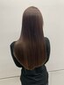 【最高級艶髪ストレート】カット+超髪質改善縮毛矯正/1,7000円~ ロング別