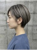 ボブ 白髪ぼかし ハイライト 二子玉川