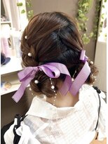 ジェミータ 横浜&nbsp;ツインのお団子【横浜/ヘアセット/ヘアメイク】