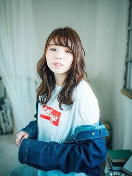 アゲート(Agate) 【錦糸町美容院Agate】艶感♪ニュアンスカラー☆ロングレイヤーh