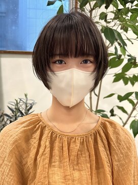 ガーデンタチカワネクスト(garden tachikawa next) 【竹嶌】顔周りのあるショートスタイルフェイスレイヤーショート