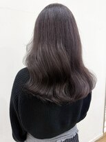 ロックス バイ マグ 松本(rocks BY MAG) 大人可愛い透明感カラーダークグレージュブリーチなしカラー艶髪