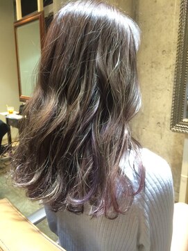 サロンドミルク 原宿(salon de MiLK) 【サロンドミルク原宿】グレージュ×ラベンダーアッシュ