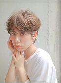 【DaVin中目黒】フレンチボブマニッシュショートネイビーカラー