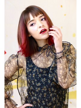 レンジシキチジョウジ (RENJISHI KICHIJOJI) 毛先で遊ぶスマートボブ３【RENJISHI KICHIJOJI 】