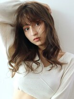 アイティー バイ アルバム 中野店(IT by ALBUM) ラフウエーブ_ホワイトアッシュエアリーミディ_68093