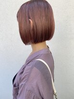 フェンヘアーアイス 中目黒(Fen.hair ici)&nbsp;ボブ　ミニボブ ショートボブ　ピンク