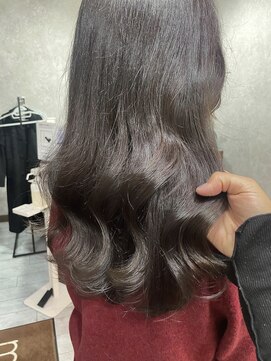 ミニム ヘアー(minim hair) 【minim×高橋】ほわわんオリーブグレージュ