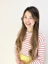 【経験豊富な実力派 Stylist】が在籍：＊透明感カラーなら＊Stylist 住吉恵利香