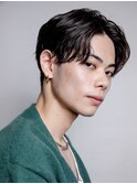 カルマパーマ ニュアンスパーマ センターパート 毛流れパーマ