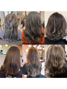 ポラリス(Polaris) 佐賀でブリーチ　3Dハイライトカラー特集