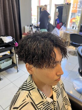 アイズ 海老名(AIZU) アップバング　ツイストスパイラルパーマ　ソフトツイスト