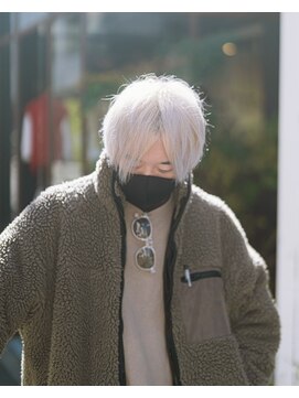 カフ(CAF) CAF河内駿/ハイトーン/イメチェン/似合わせカット/大阪/心斎橋