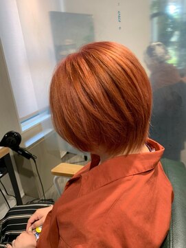ライズ バイ レボ 柏店(RISE by REVO) イメチェン/似合わせカット/フルバング/レッドブラウン/柏