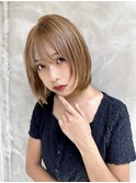 美髪ピンクブラウン【髪質改善/縮毛矯正】