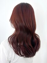 アイティーバイアルバム 下北沢店(IT by ALBUM)&nbsp;レッドブラウン_ハッシュカットフルバング_ba476601