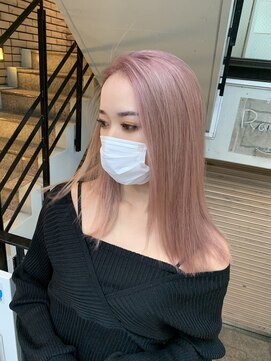 ラフ 難波店(LAFF) #セミディ#シアカラー#ショートヘアー#姫カット#ダークアッシュ