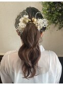 【前田】ルーズポニーテール
