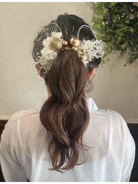 ヘアーズ ラブリージョブリー(hair's Lovely Jubbly) 【前田】ルーズポニーテール