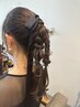 【絶対可愛い】ブライダルヘアセット 2800円
