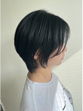 ロータスヘアーデザイン(Lotus Hair Design) 【lotus下枝】ショートウルフ/黒髪ウルフ/ナチュラルウルフ