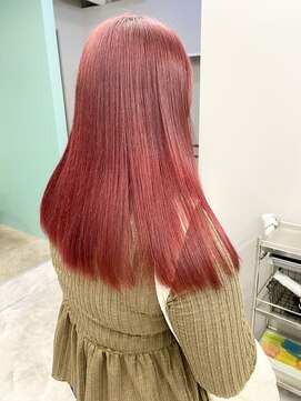 レーベン(LEBEN) ◎ブリーチありのレッドカラー◎