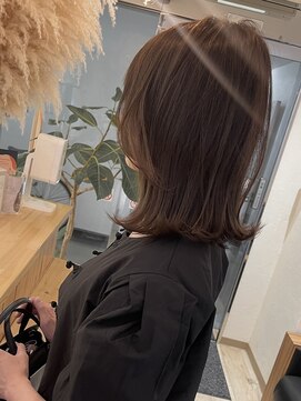 ニコヘアデザイン(NICO hair design) ☆NICO☆外ハネブルーブラック