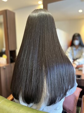 ローブロワ(L'Aube roi) 20代30代40代髪質改善☆グレージュ美髪ストレート