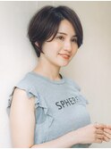 大人ショート/ショートボブ/ショート/ミセスショート