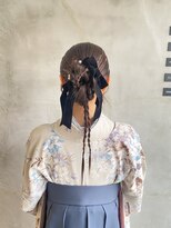 パースラヴ(PERS'LOV)&nbsp;ヘアセット×袴着付け