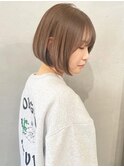 【ナチュラルボブ】　stylist 山谷
