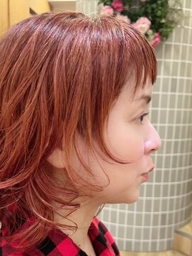 ユウヘアー 三軒茶屋店(U Hair) ニュアンスパーマスタイル/艶カラー/ふんわりパーマ