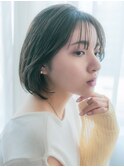 【short】前髪ありショートボブ