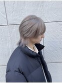 ハイライト/マッシュパーマ/ウルフ/アッシュブラック/渋谷駅