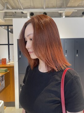 キャンバス 川崎(canvas.) オレンジカラー/髪質改善/川崎