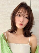 ロンドグロワール 大宮(Lond Gloire) イメチェン外ハネボブ美髪ワイドバングミディアムレイヤーカット
