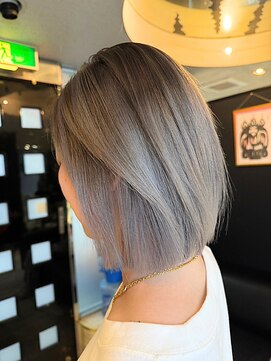 ヘアメイク フォックス 錦店(hair make FOX) 外国人風グラデーションカラー/透明感/立体感/アッシュ