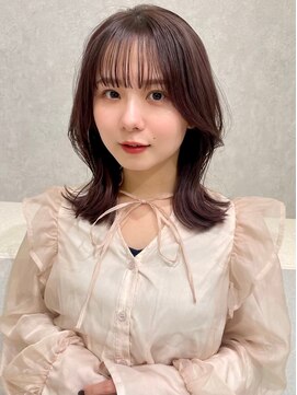 アッシュ 中野店(Ash) レイヤー/ネビージュ/韓国ヘア/イメチェン/縮毛矯正/中野/